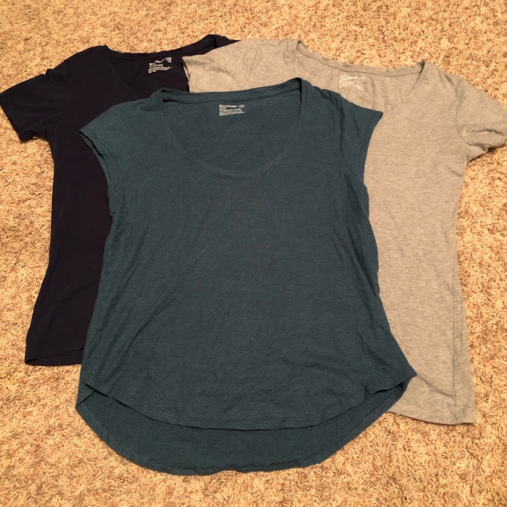 Lot of 3 Pact Organic Tees (M)